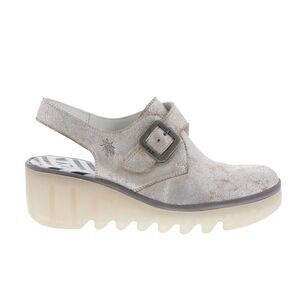Fly London Womens Bary Gray Shoes (NWT)